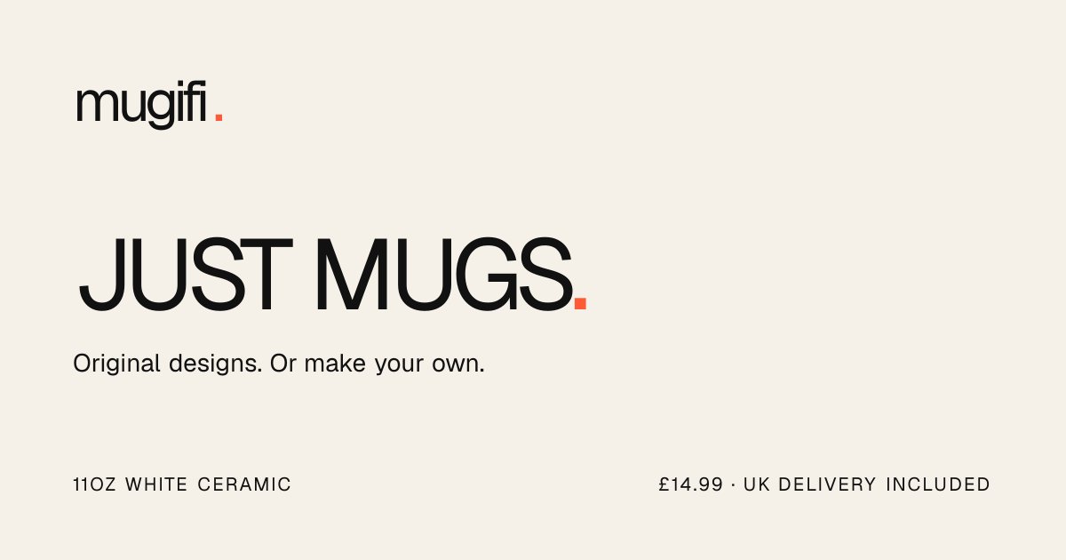 Personalised Mugs & Funny Mug Designs | Mugifi screenshot 1